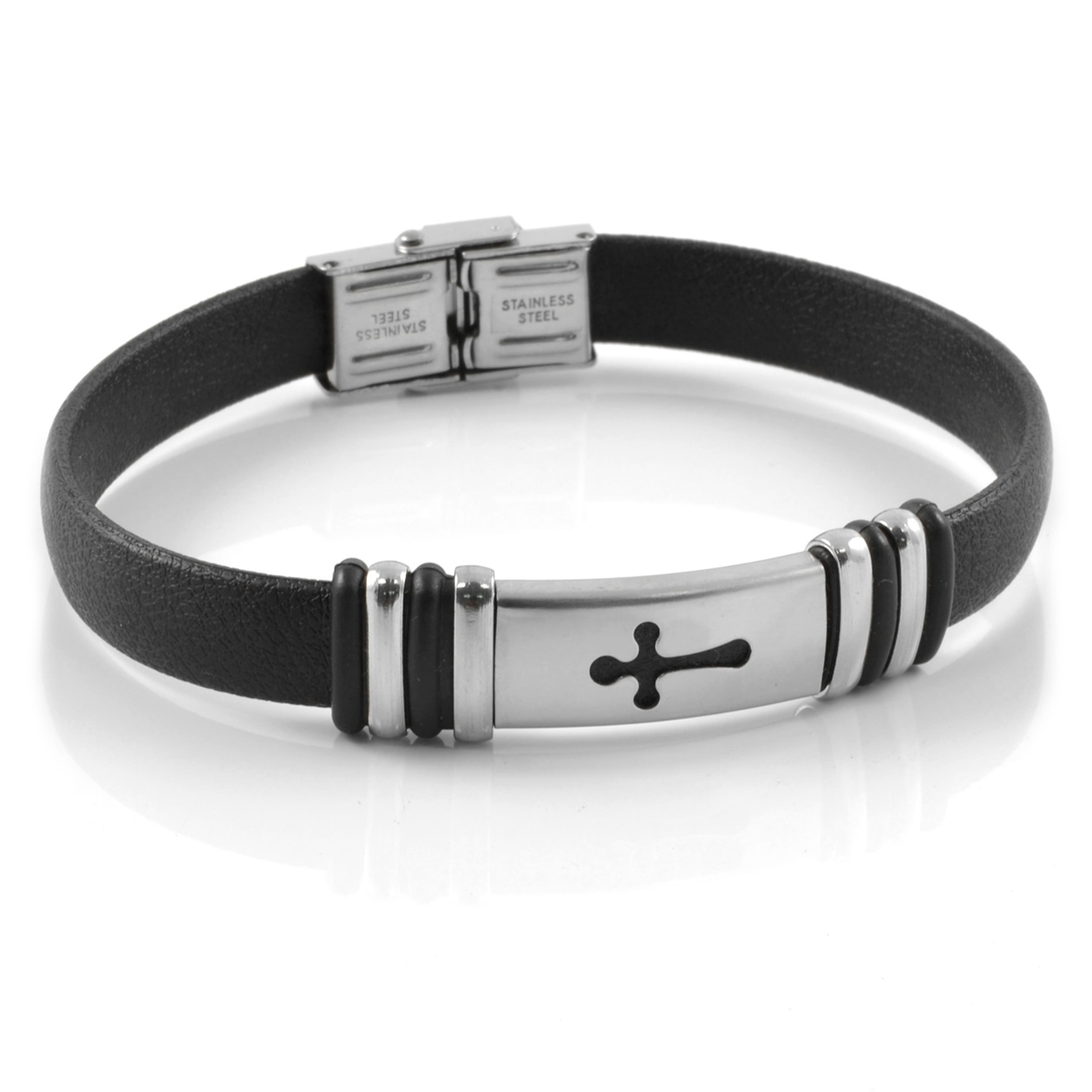 Rubber Cross Bracelet | In stock! | Fort Tempus