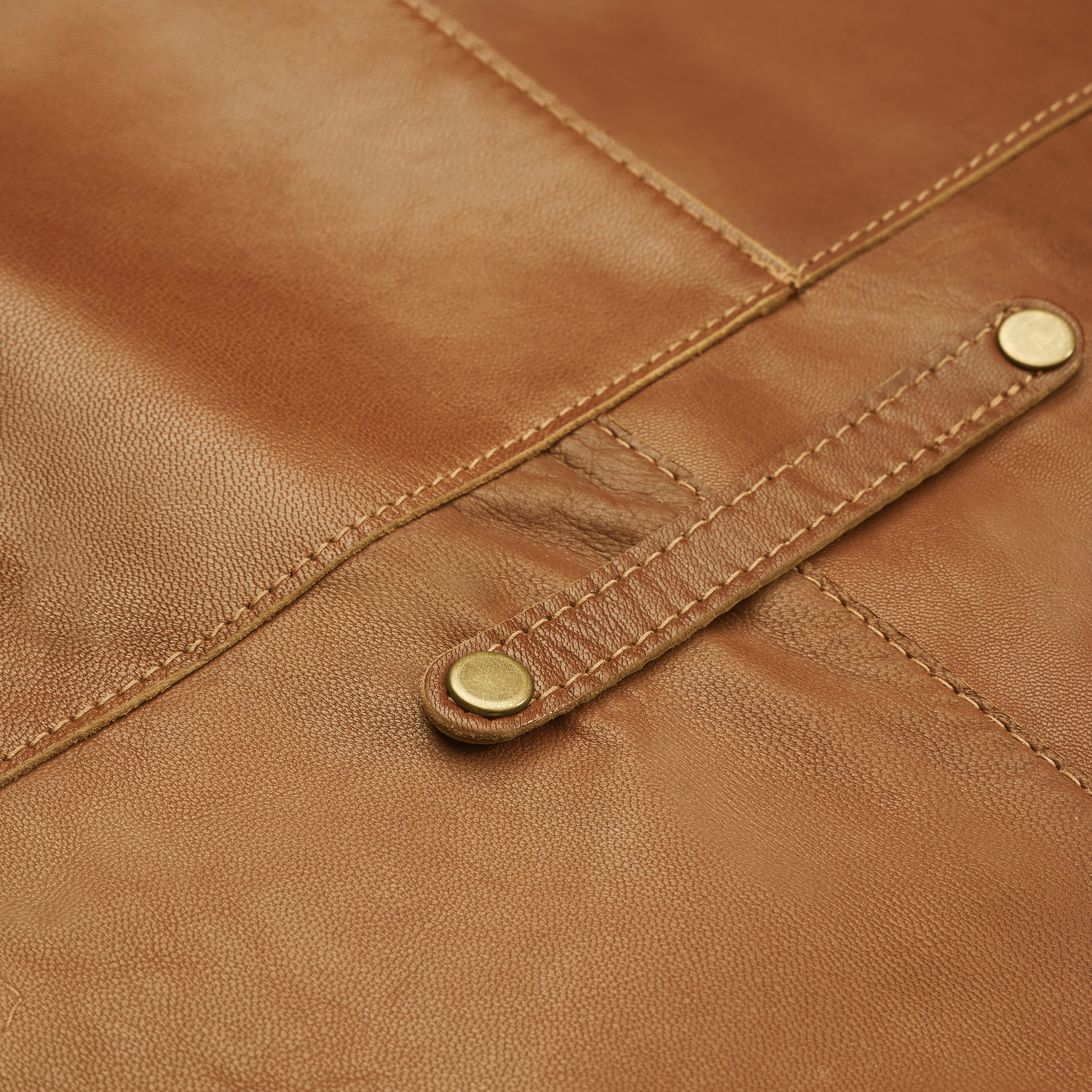 Apron | Cognac Goat Leather - 5