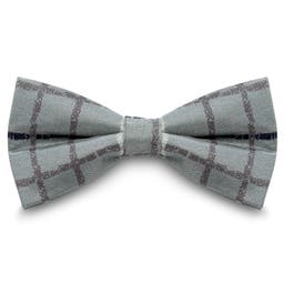 Camouflage Gray & Lead Silk Pre-Tied Bow Tie