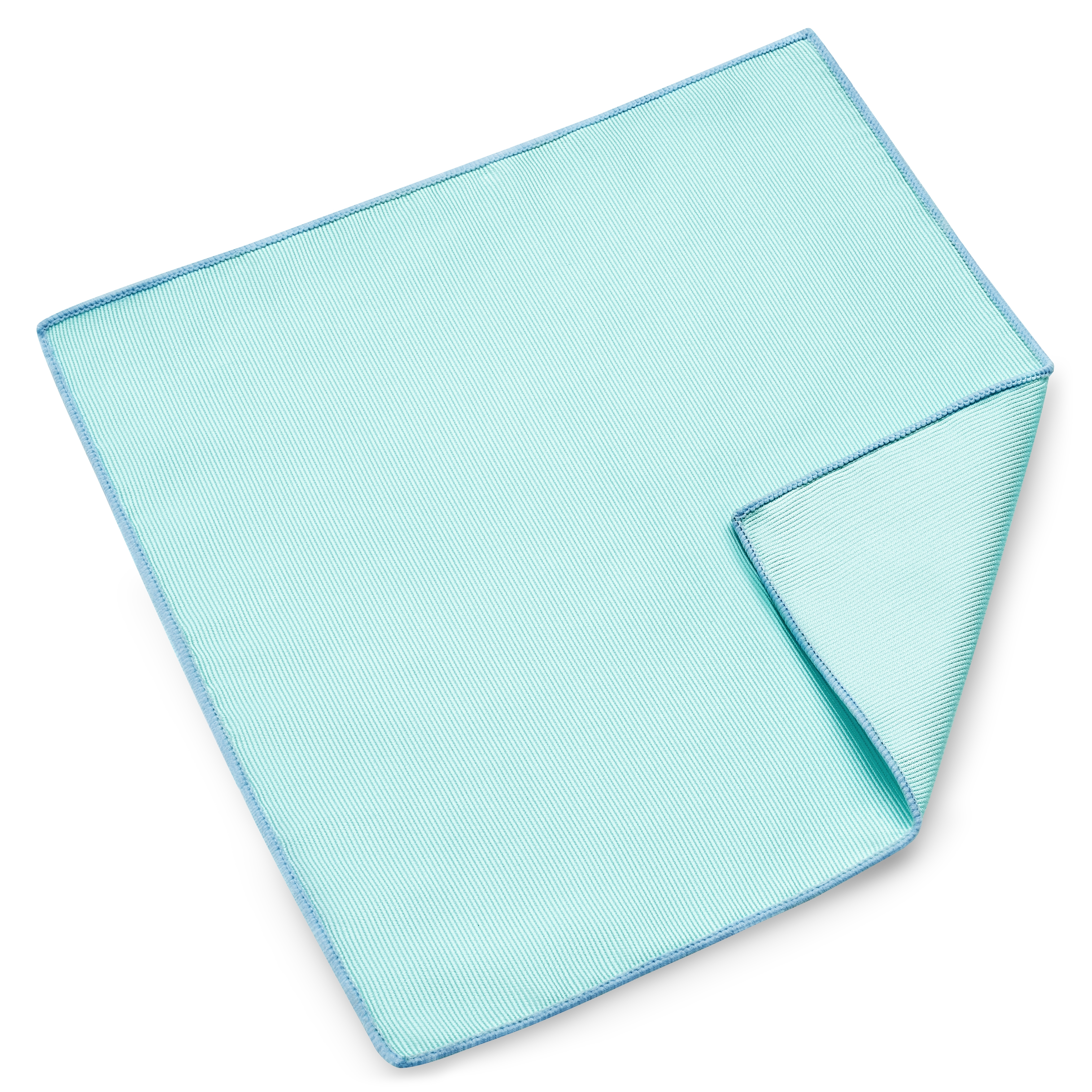 Pochette de costume bleu layette en gros-grain - 4