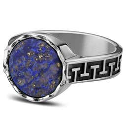 Atlantis | Lapis Lazuli Stainless Steel Signet Ring