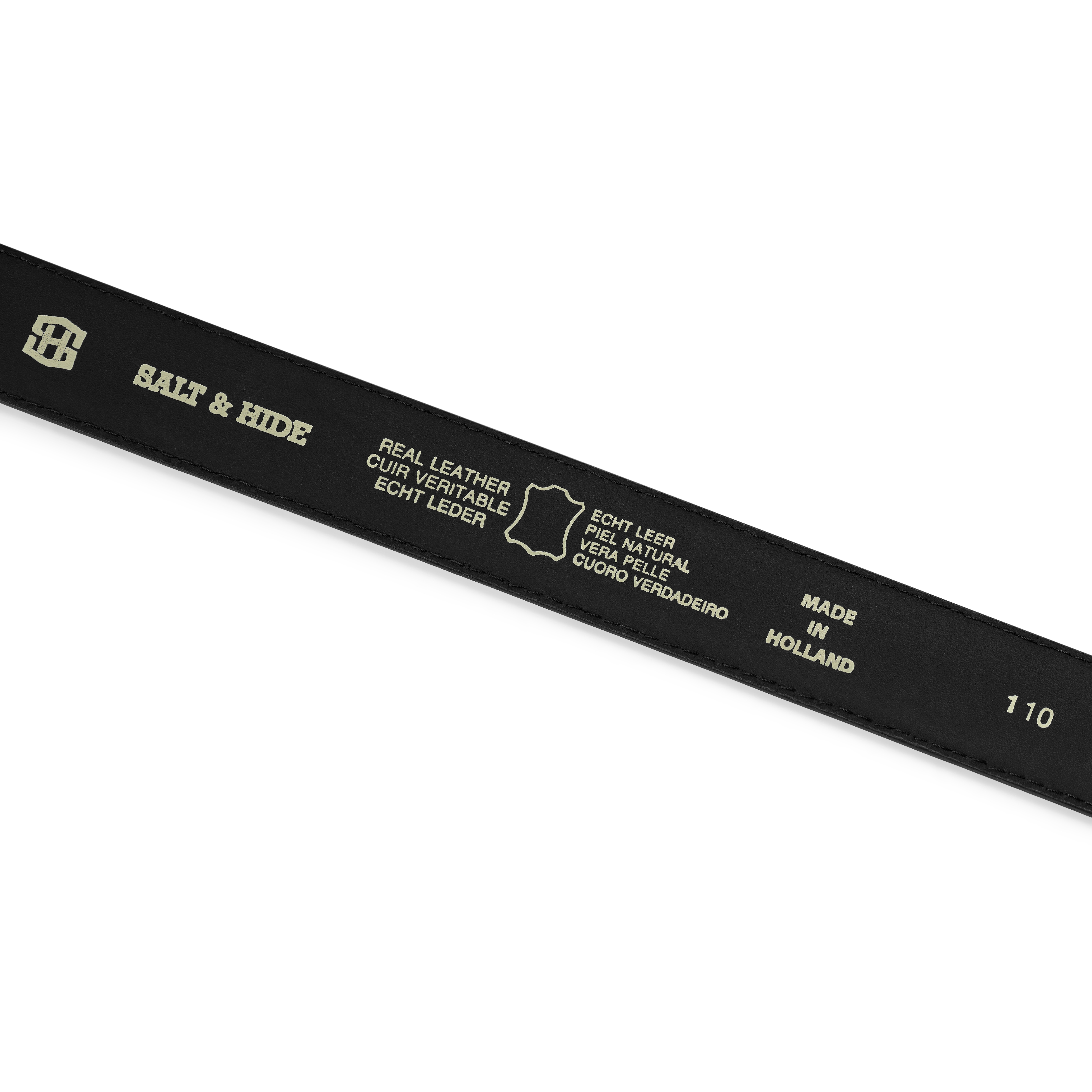 Homer Hvidt Læderbælte - 4