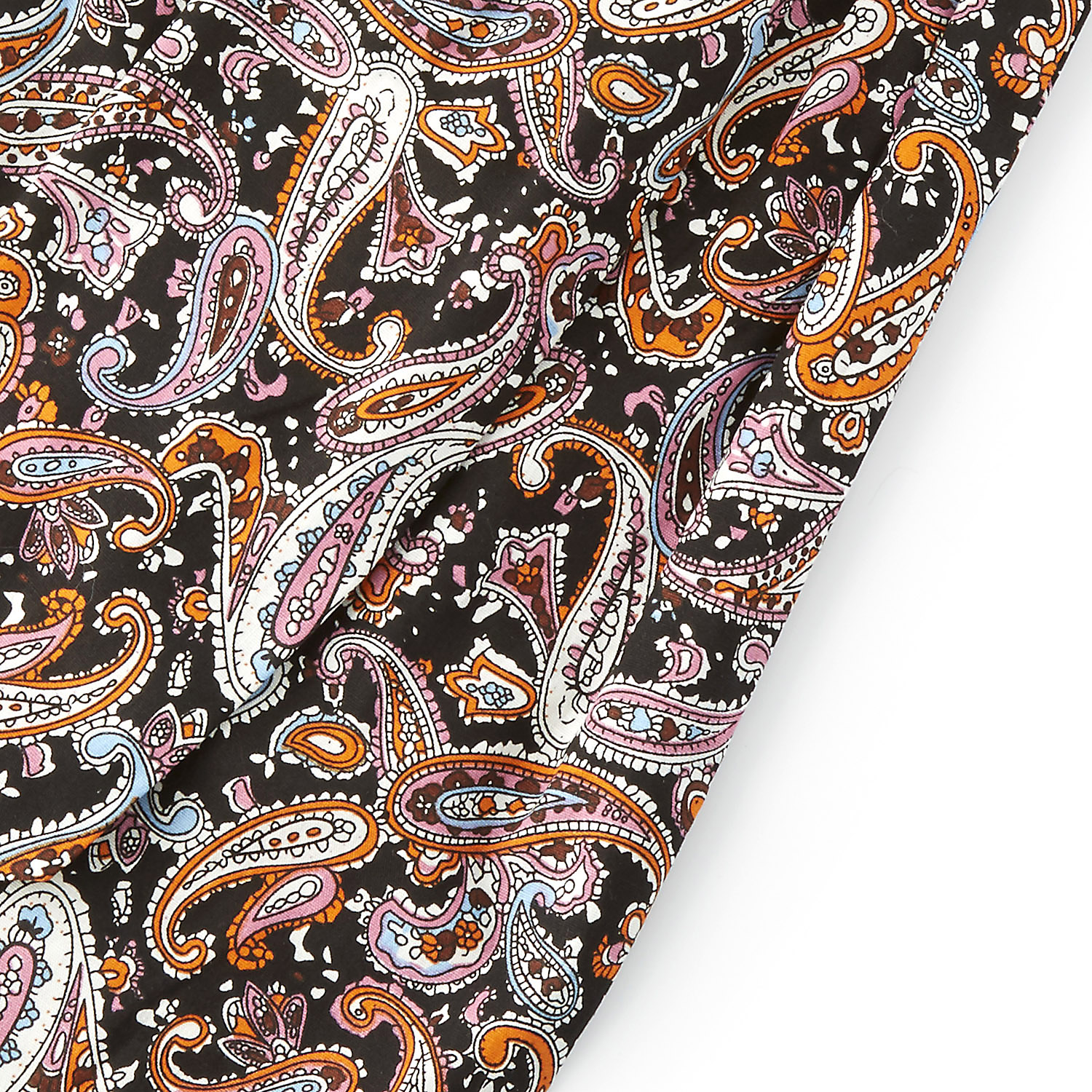 Svart og Pastell Kravatt med Paisleymønster - 2