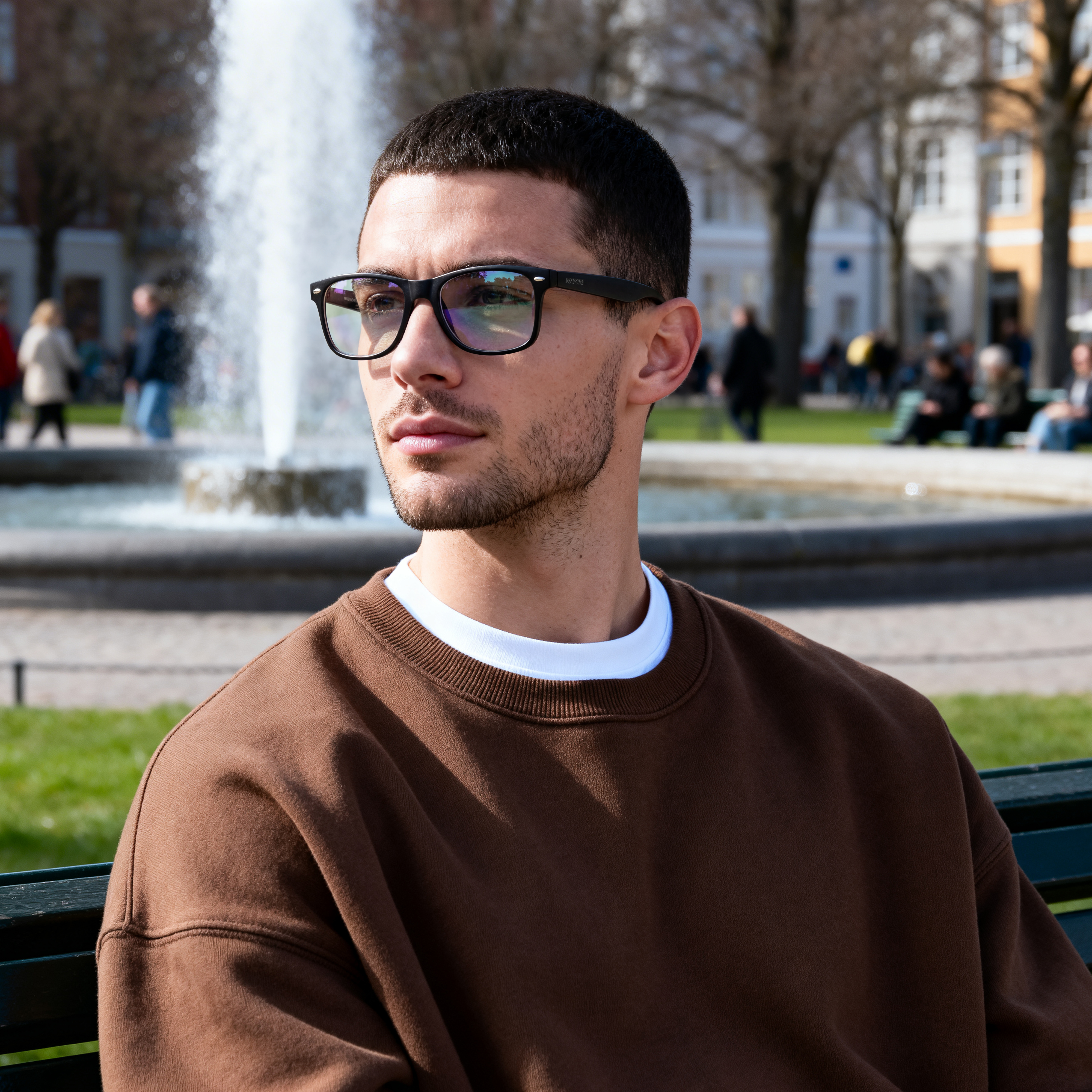 Okuliare s čírymi šošovkami Westley  - 3