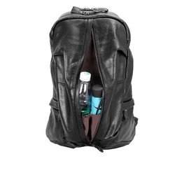 Thin Black Leather Backpack | In stock! | Delton Bags Thin Black Leather Backpack | In stock! | Delton Bags