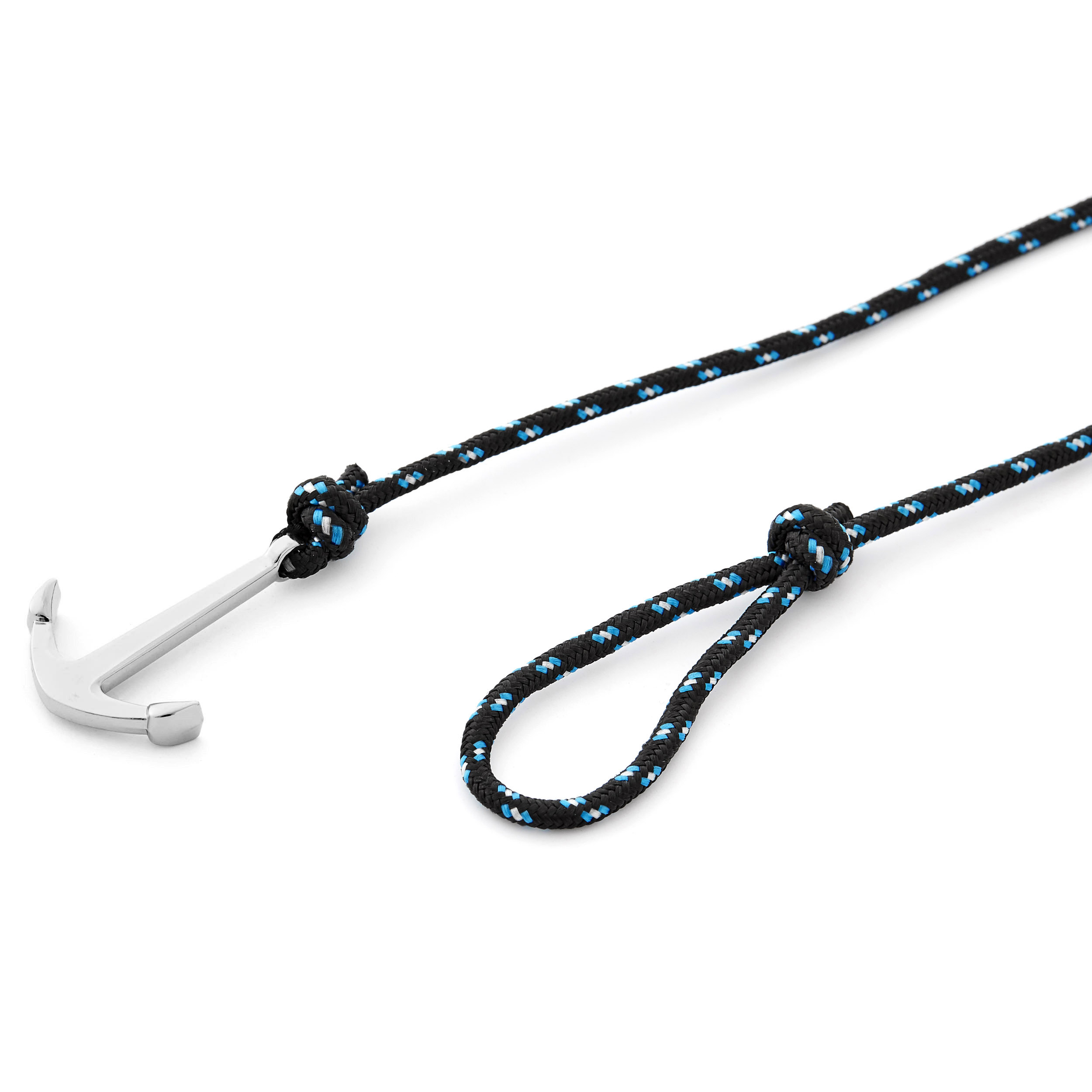 Black Sailor Anchor Bracelet - 2