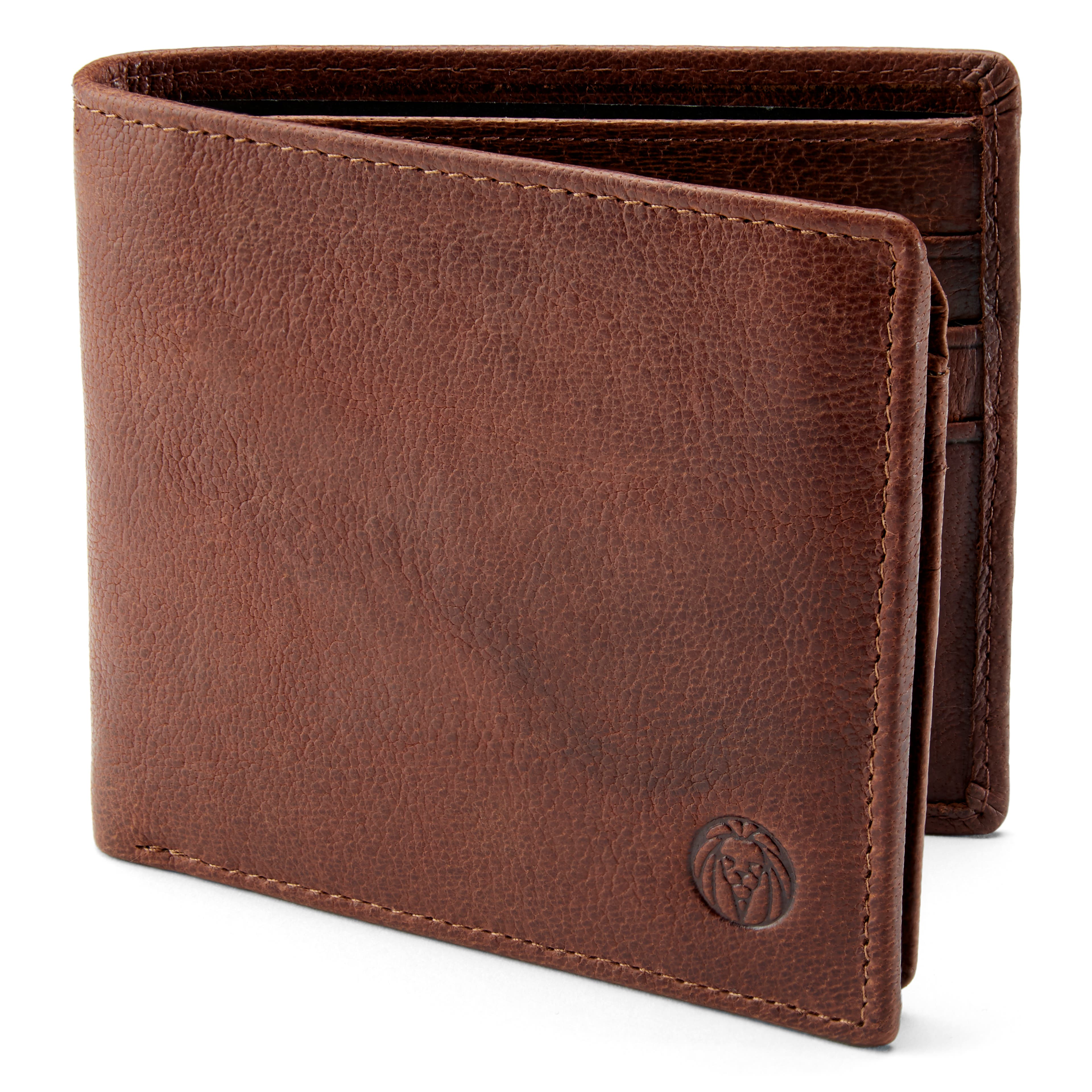 Tan California Bifold Leather Wallet 