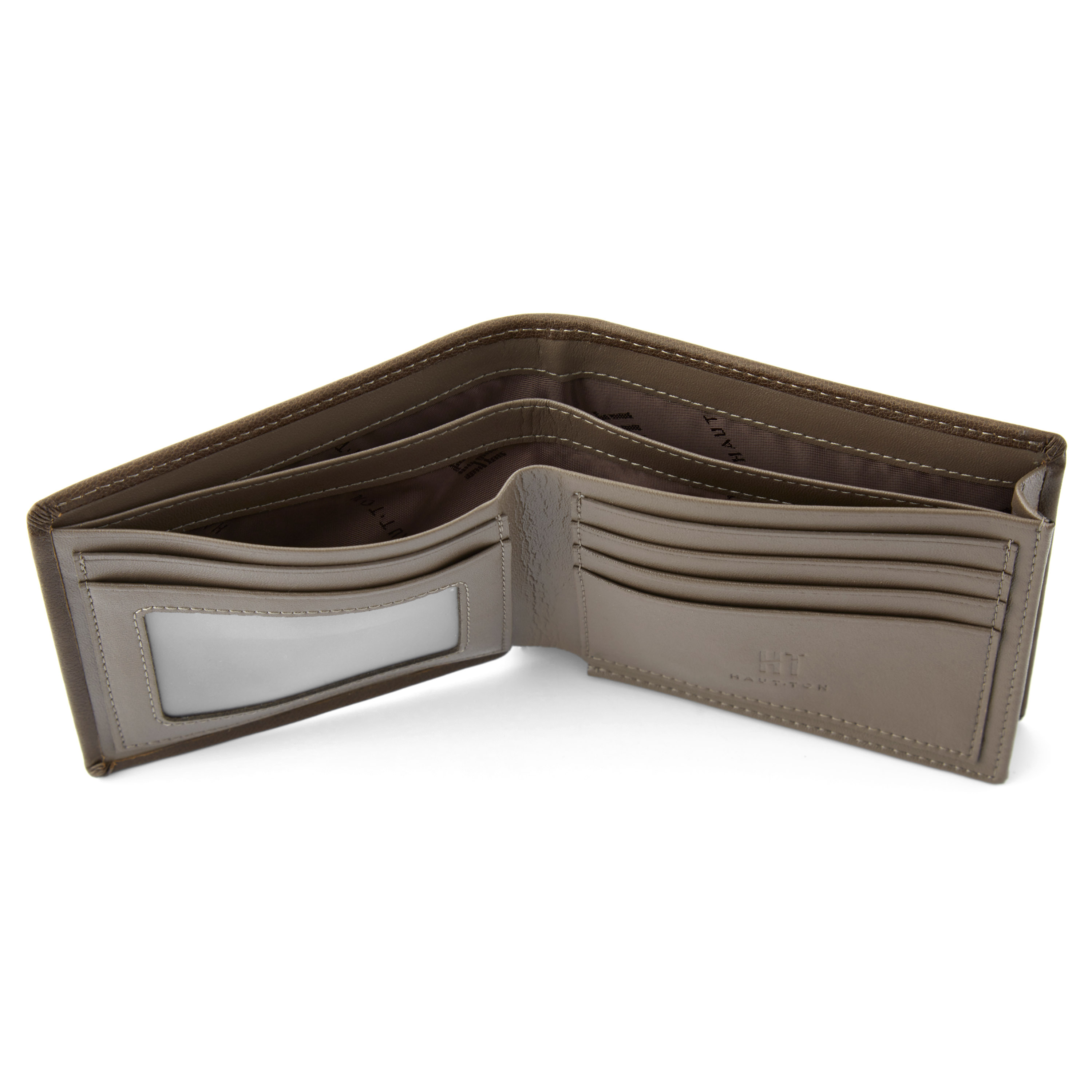 Brun Diskret Sydd Plånbok - 3