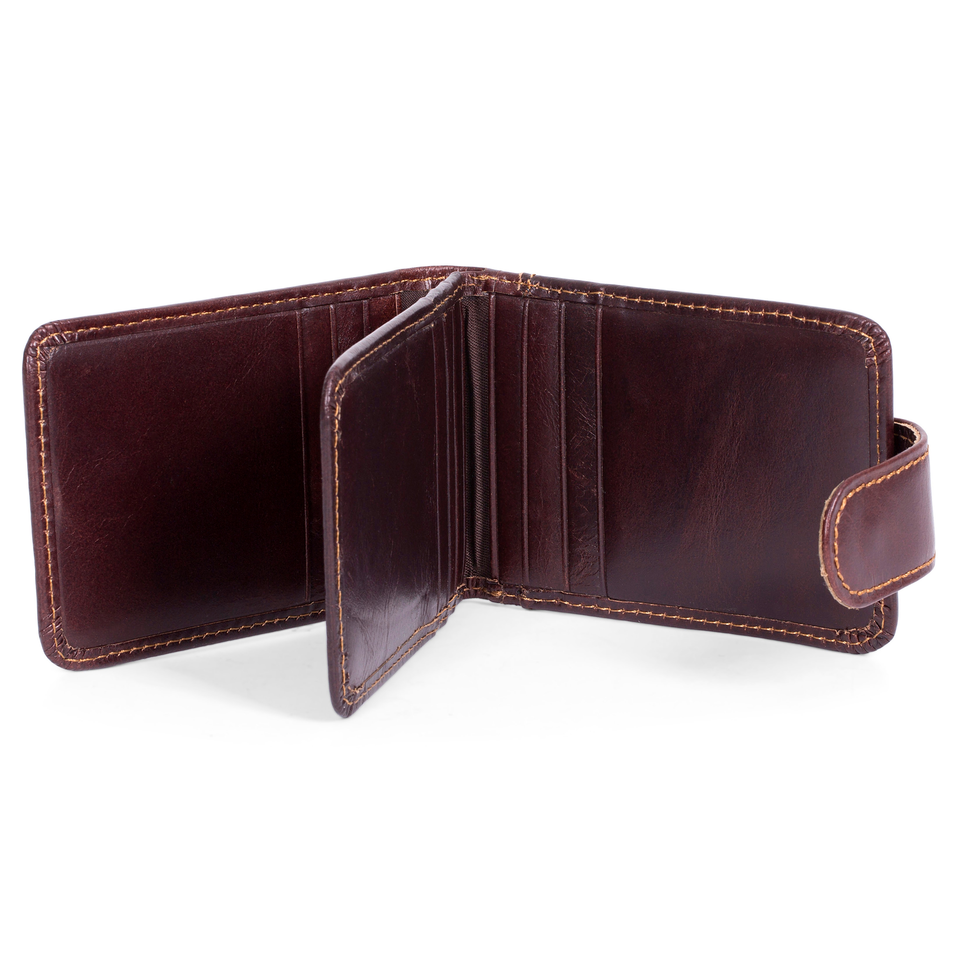Classic Vintage Brown Card Holder - 2