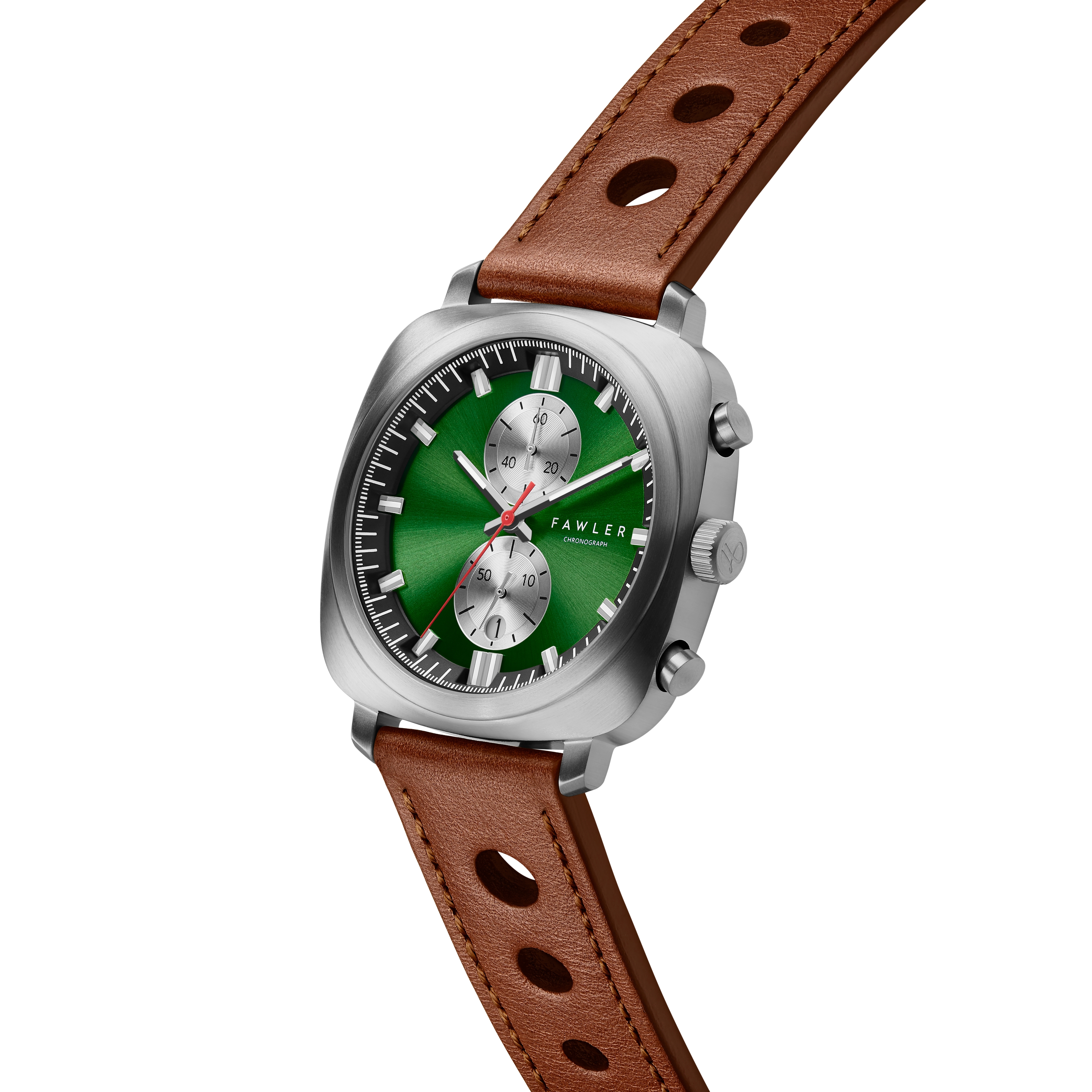 Callao | Groen Kussenvormig Horloge - 3