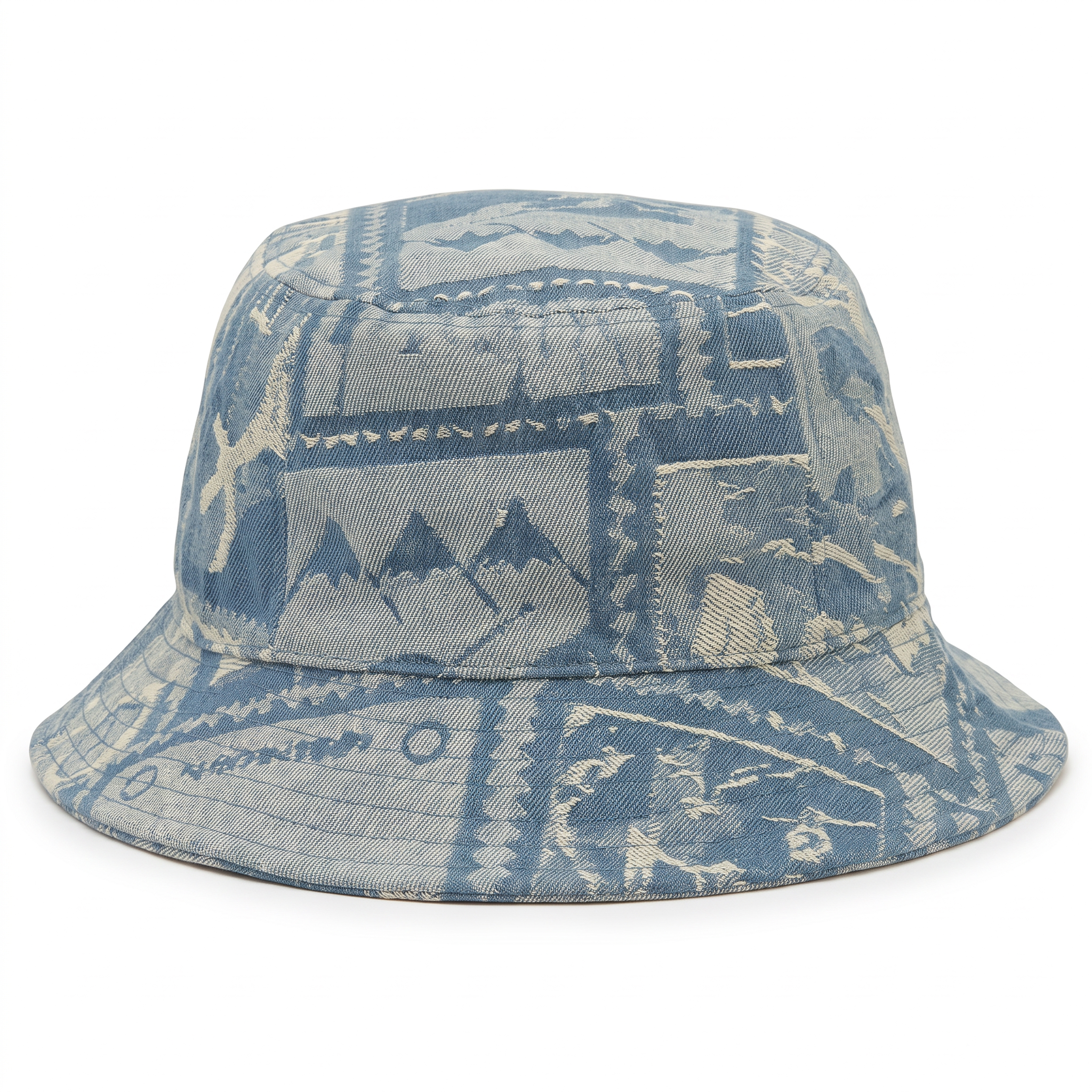 Les Deux | Stamp Denim Bucket Hat