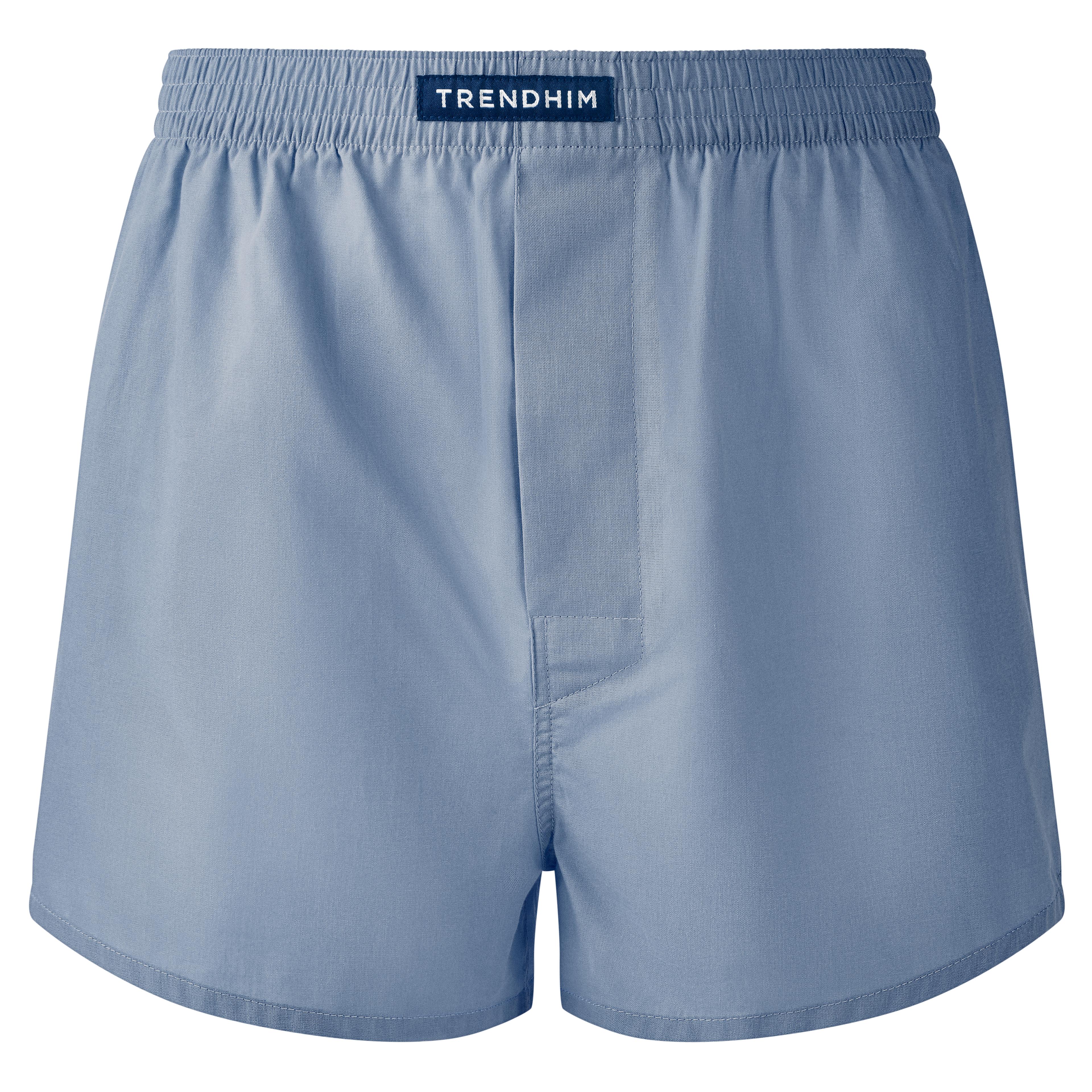 TrueFeel | Hellblaue locker geschnittene Premium-Boxershorts aus Baumwolle TrueFeel | Hellblaue locker geschnittene Premium-Boxershorts aus Baumwolle