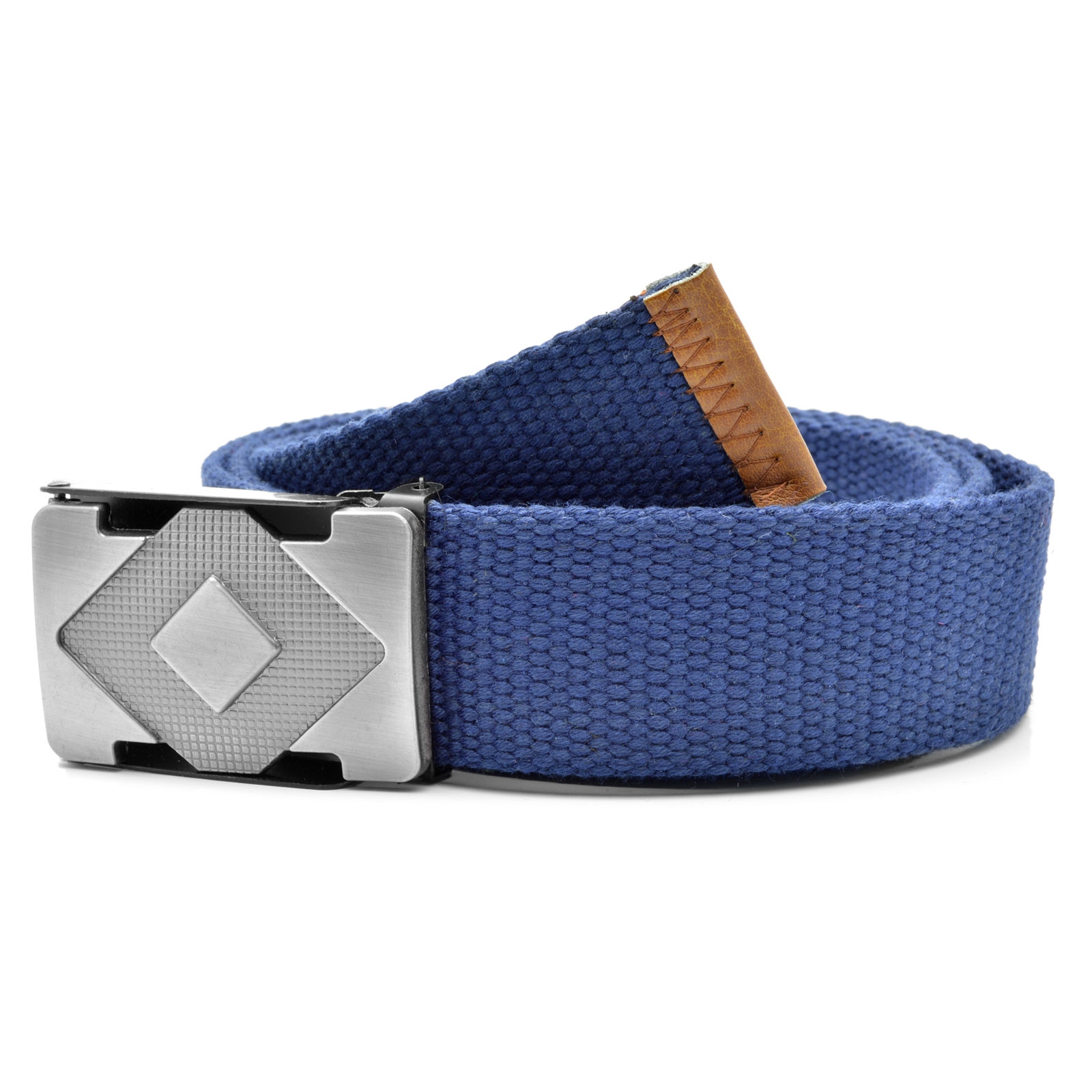 Niebieski płócienny pasek - 3