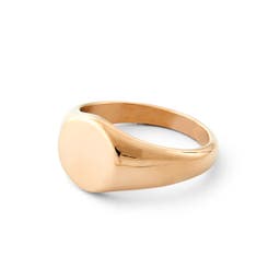 Rose Gold-Tone Mason Ring