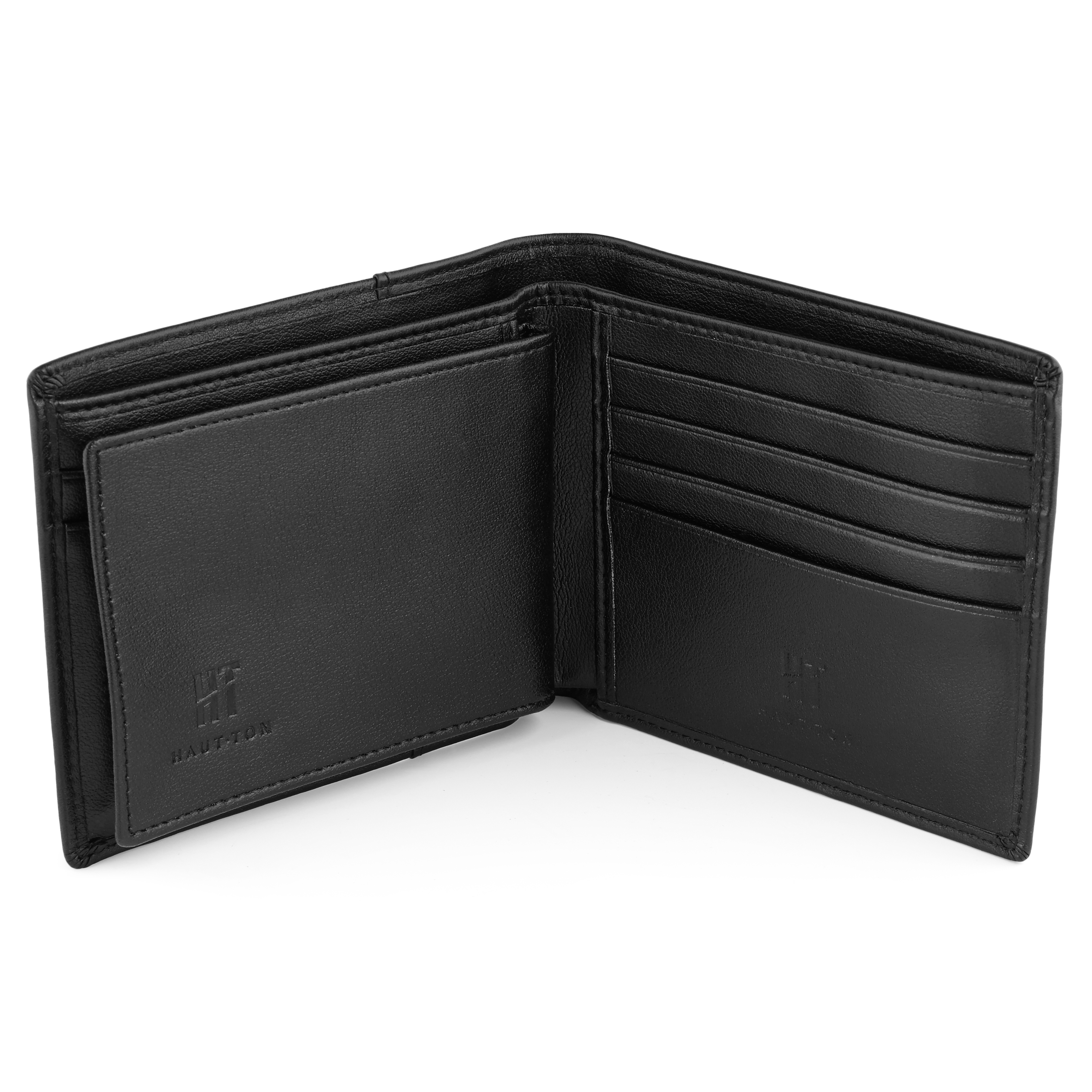 Large Classic Black Wallet - 2
