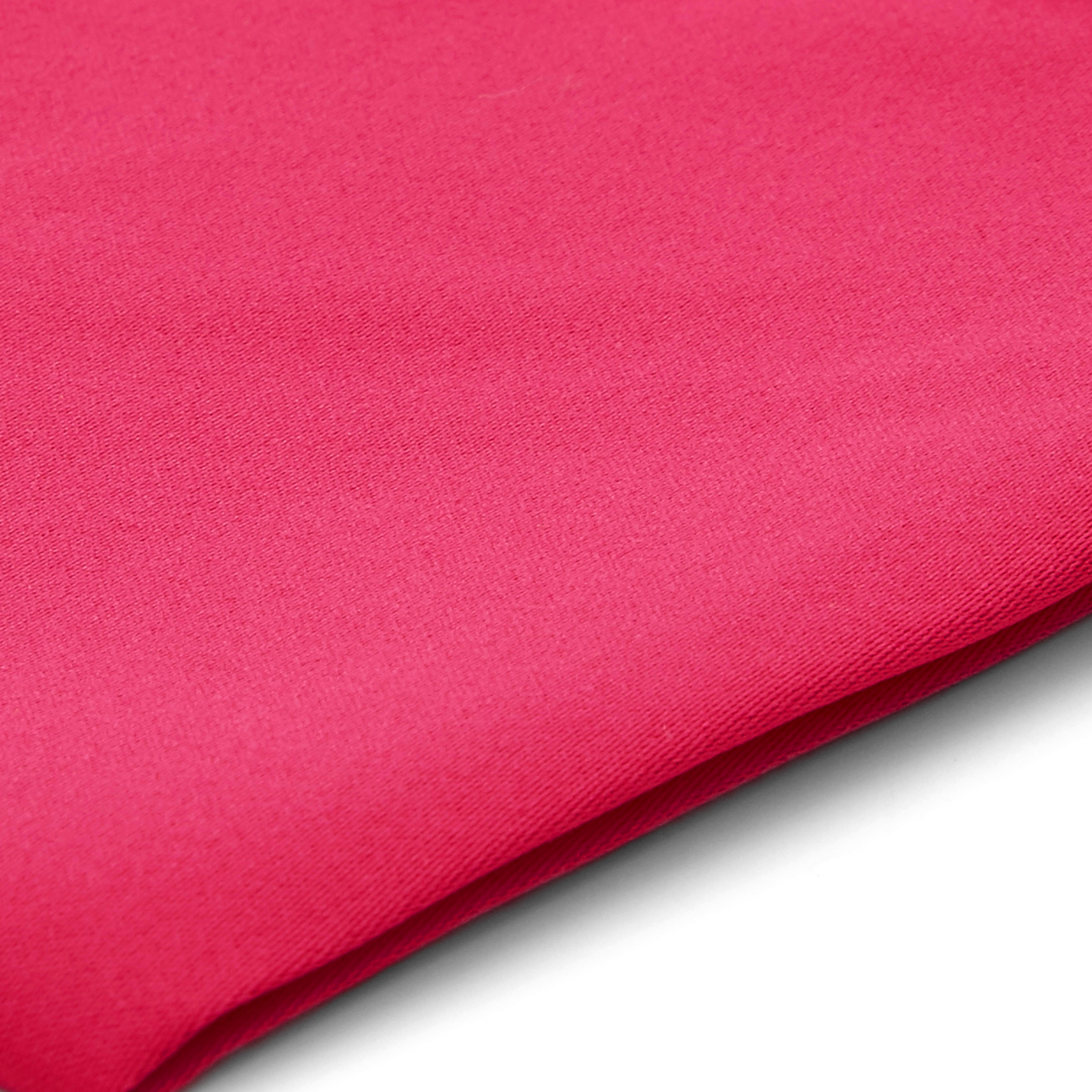 Feltűnő rózsaszín egyszerű díszzsebkendő - 2