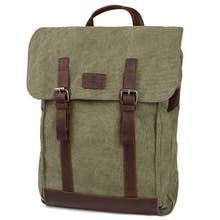 Green backpacks