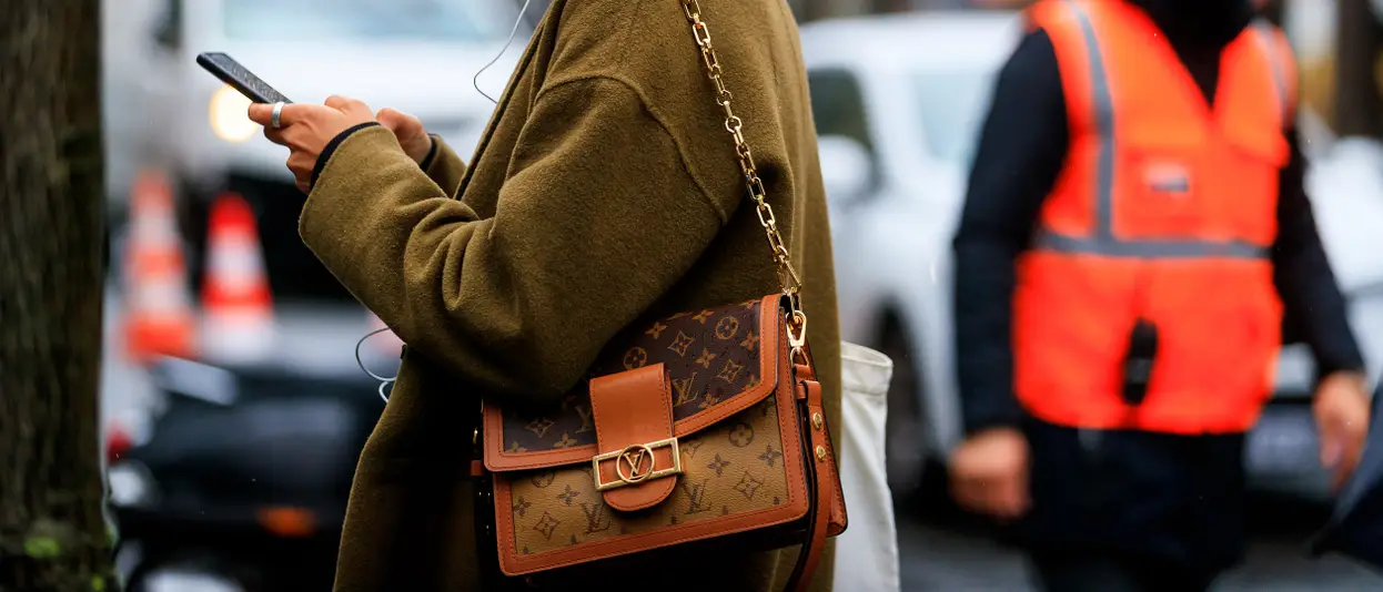 Dauphine Women's Chain Wallet - Small Designer Chain Bag