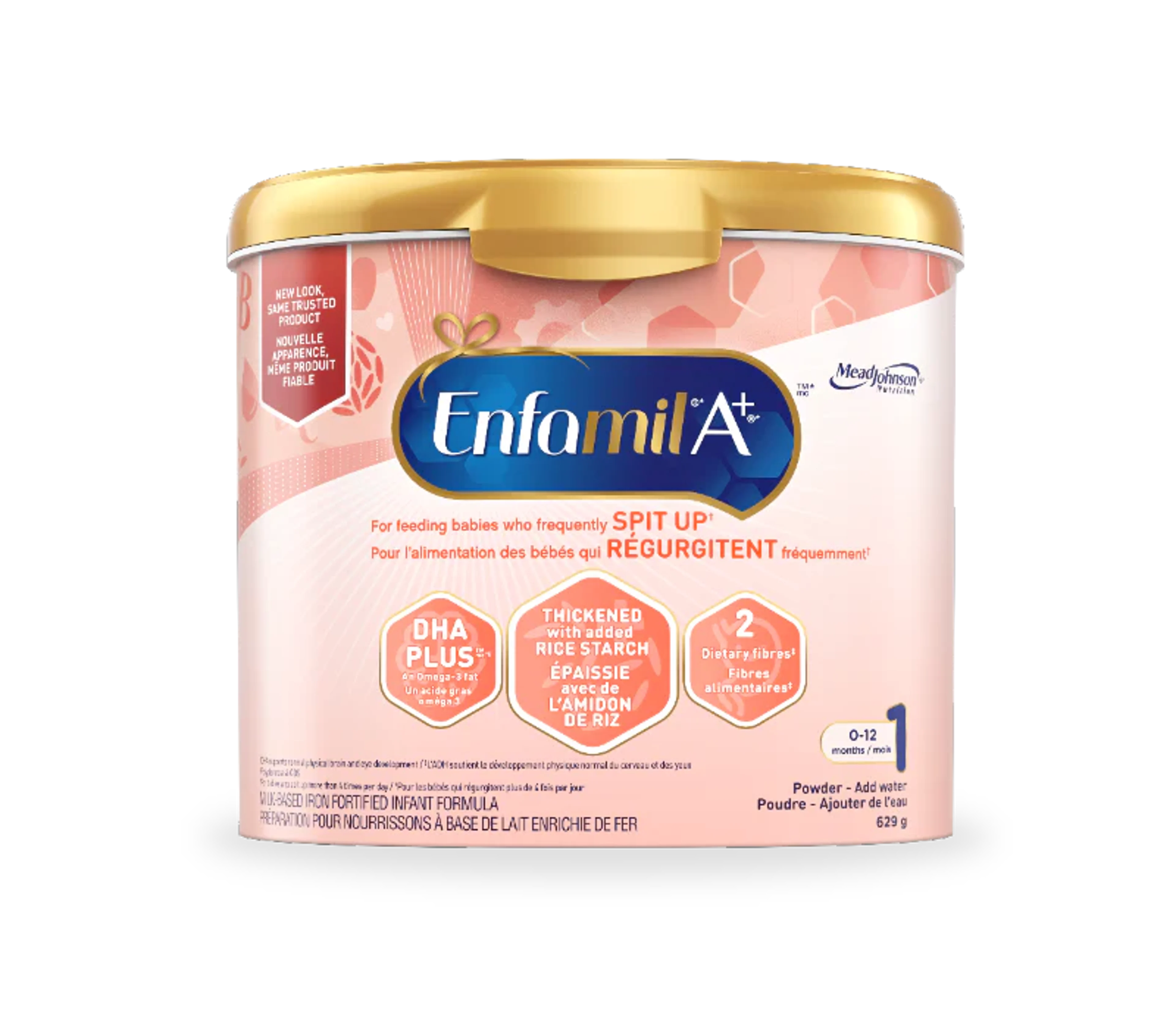 Enfamil A+® For feeding babies who frequently Spit Up†