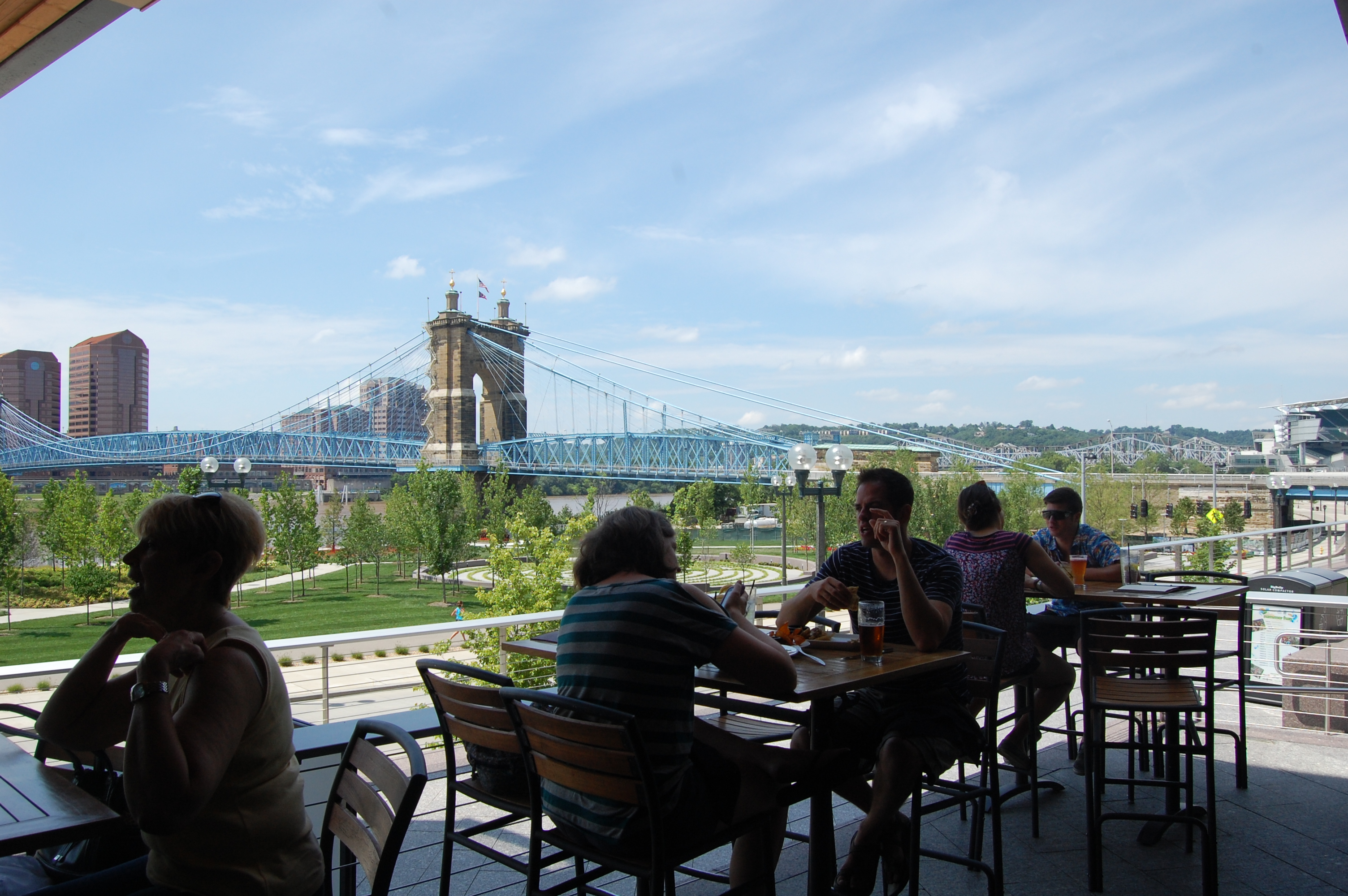 best Moerlein Lager House balcony view of Smale Riverfront Park.jpg