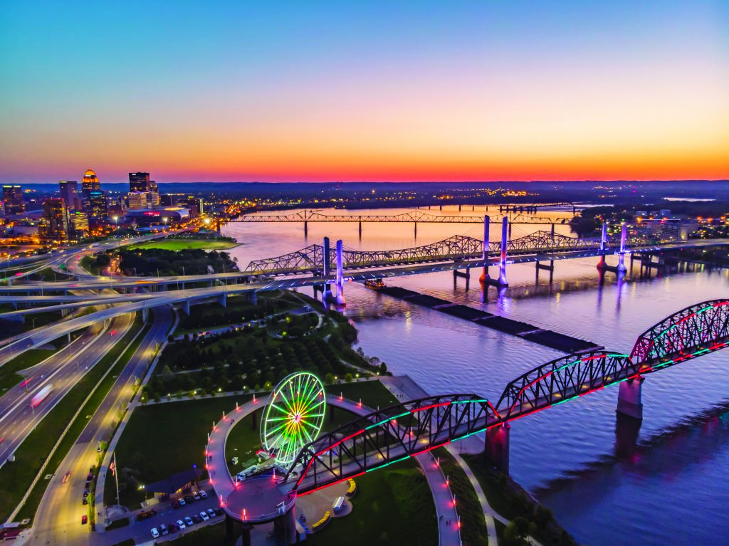 Louisville Big Four Bridge and Skyline - Brightened.jpg