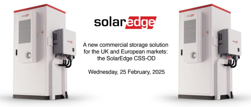SolarEdge: ‘Storage is key to unlocking the potential of renewables ...