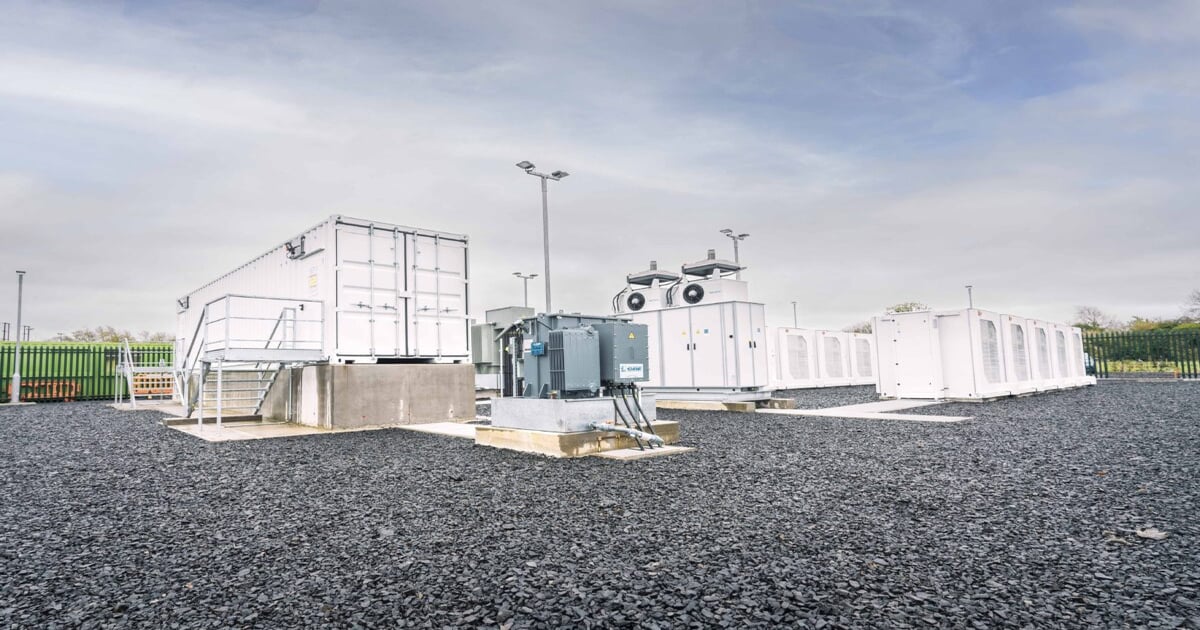 GRAHAM installs ‘state-of-the-art’ BESS for Northern Ireland Water