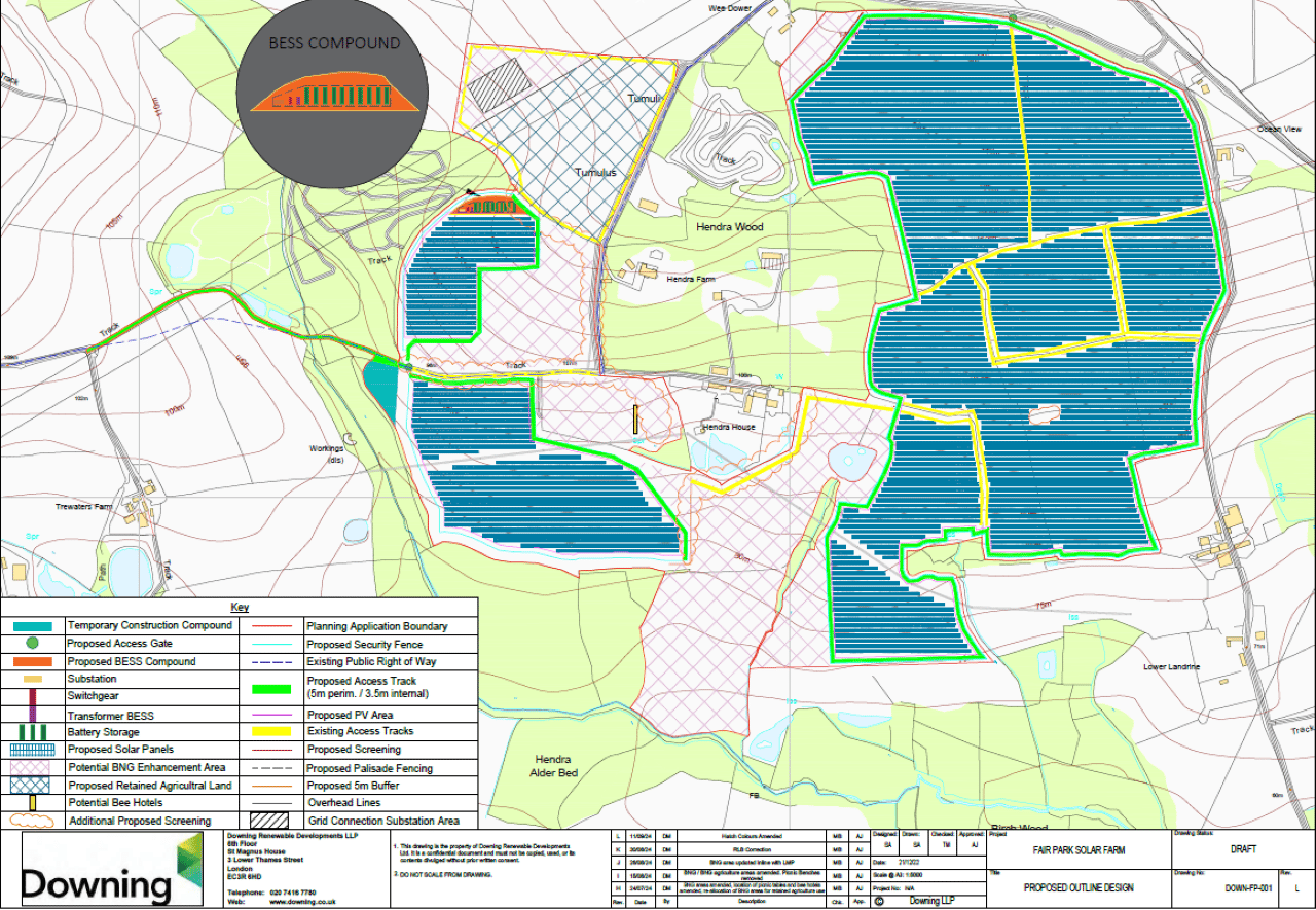 Blue Field Design Project Bluefield clinches consent for four solar and BESS projects