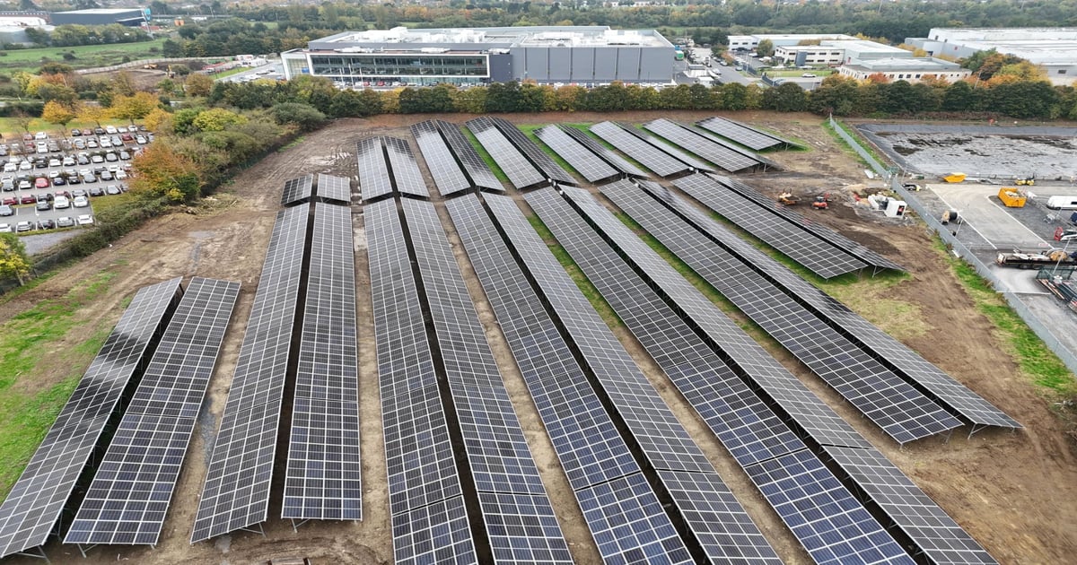 Greenvolt Next completes 2.2MW PV plant at Astellas Damastown facility in Dublin