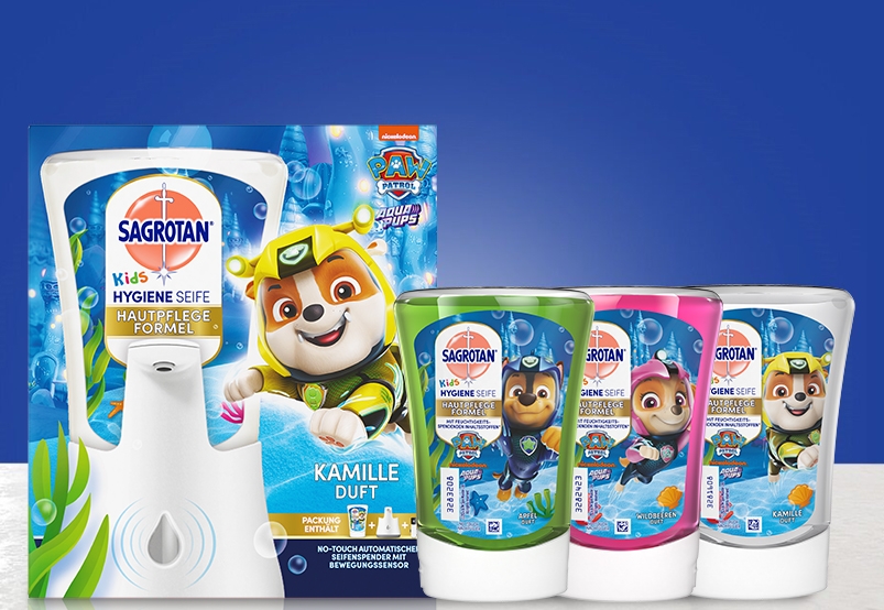 Sagrotan Kids Seifen Produkte