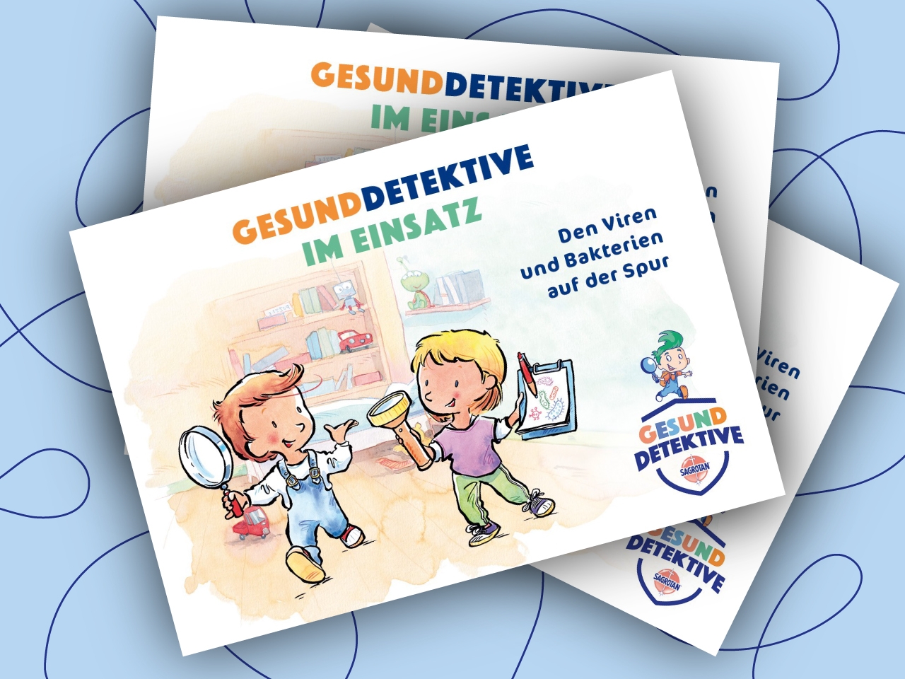 Kindergeschichte „Gesund Detektive im Einsatz: Den Viren und Bakterien auf der Spur“