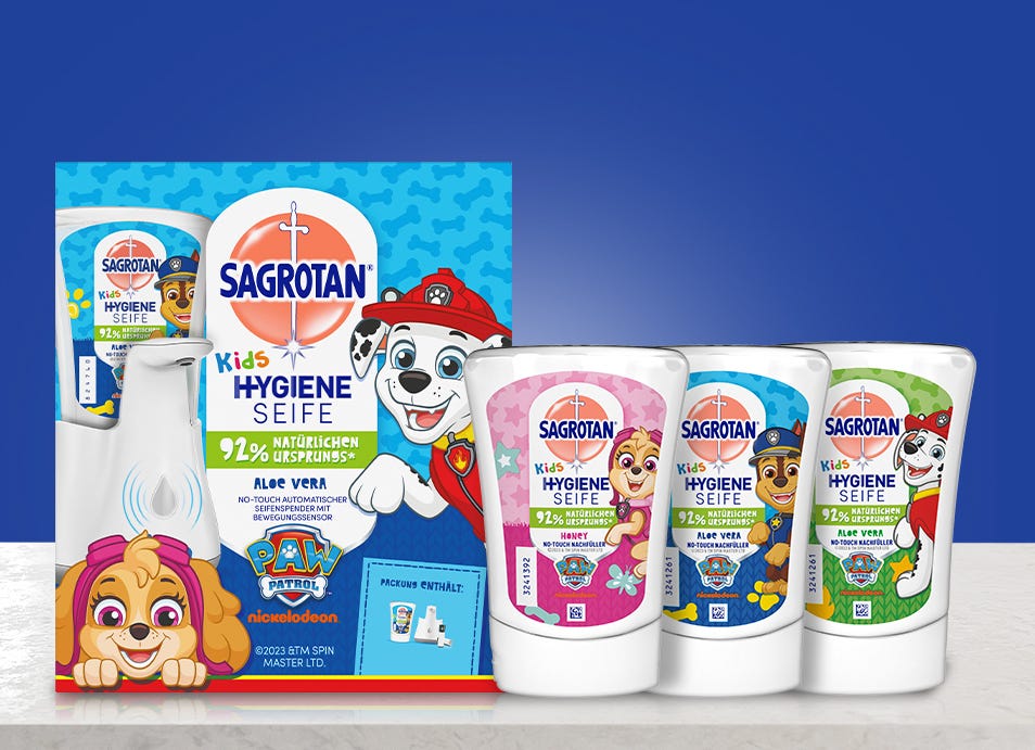 Sagrotan Kids Seifen Produkte