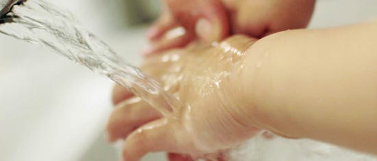 Händewaschen lernen
