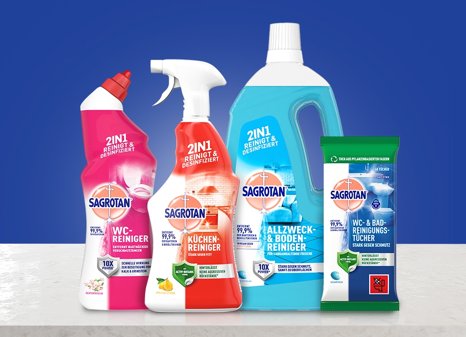 Sagrotan Reinigungsprodukte