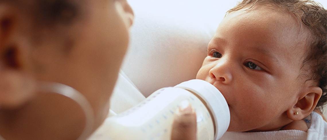 Stillen oder Füttern