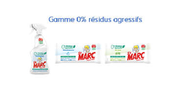 Image de la gamme de produits St Marc  0% résidus agressifs