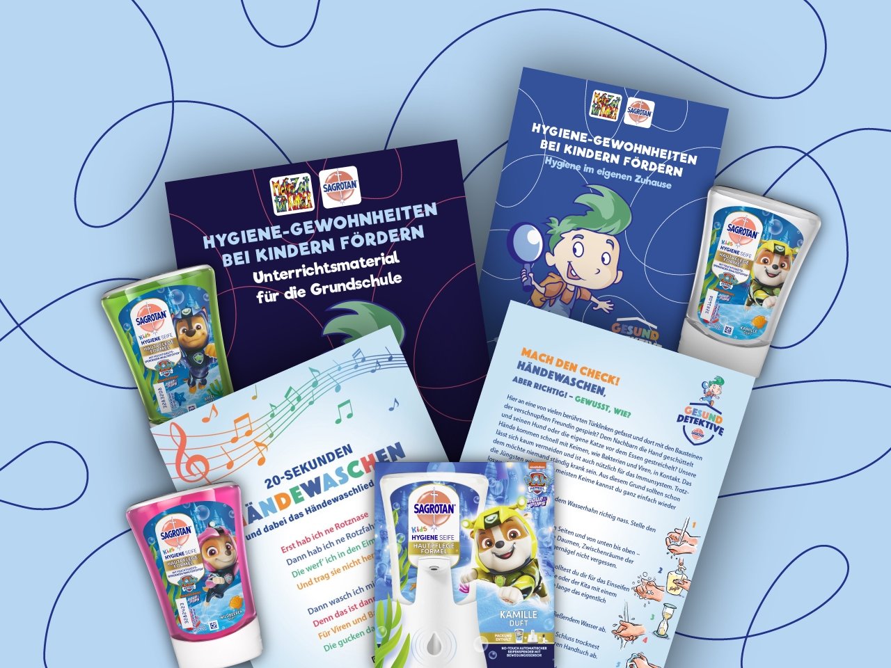 Schulpaket „Gesundes Lernen“ kostenfrei bestellen