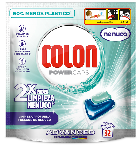 COLON TOTAL POWER GEL Caps Nenuco