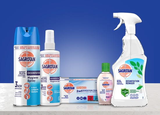 Sagrotan Desinfektionsmittel Produkte