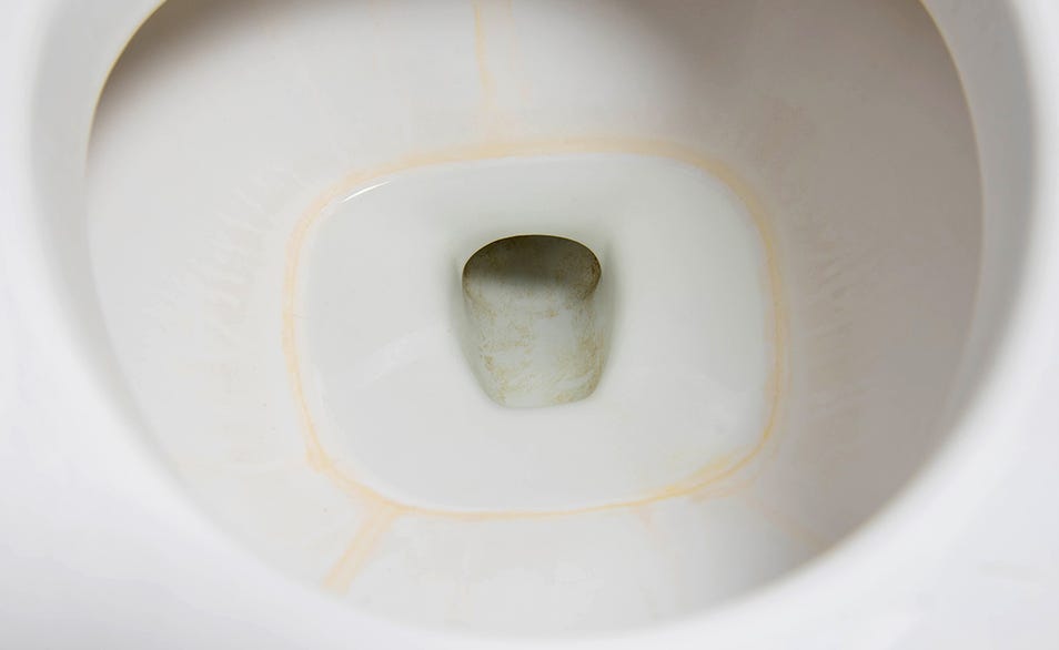 How to get rid of toilet rim limescale?