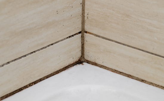 How do I remove black mould from silicone sealant?