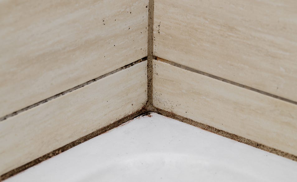 How do I remove black mould from silicone sealant?