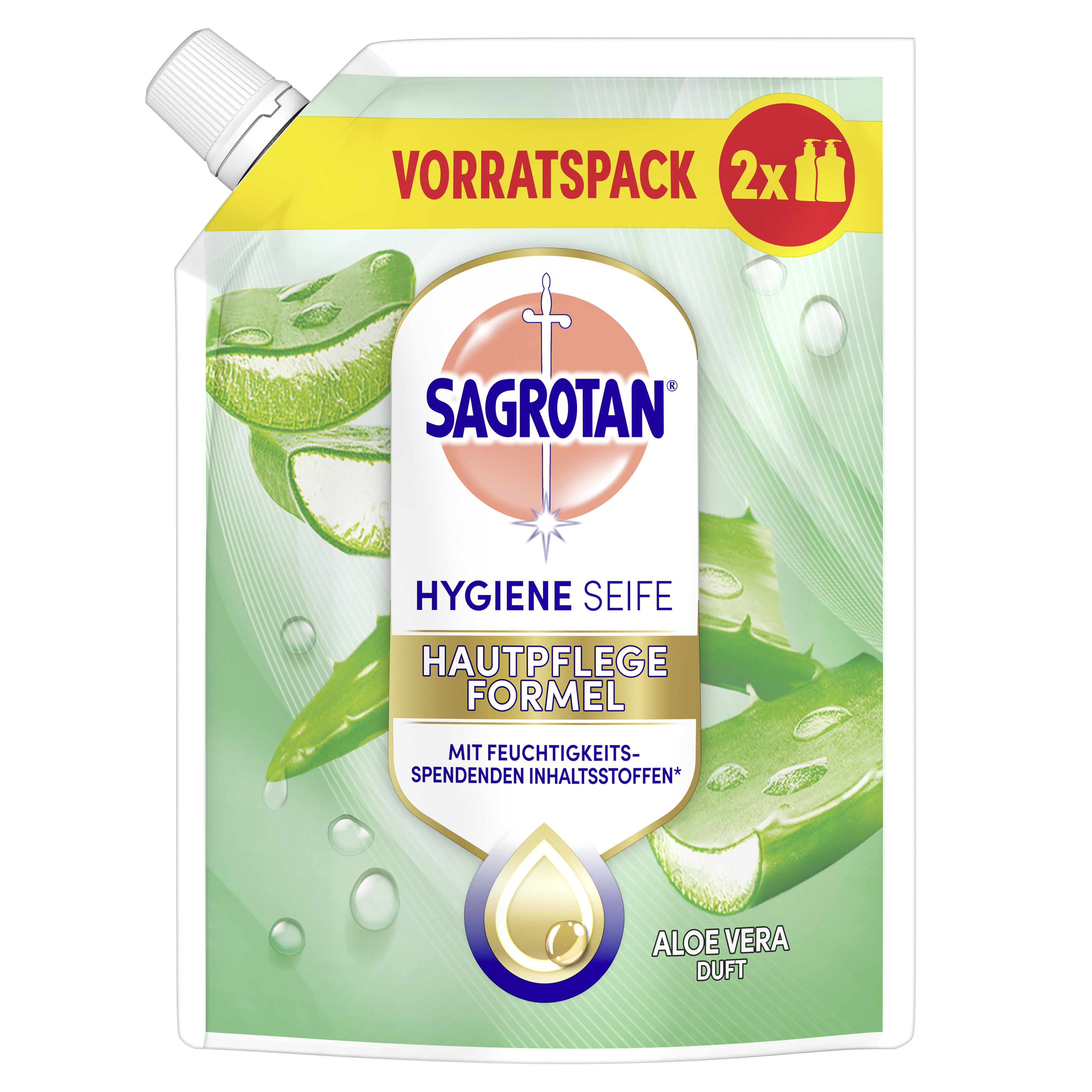 Handseife Aloe Vera Nachfllbeutel | Sagrotan DE