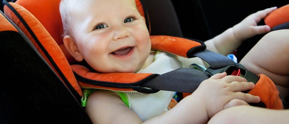 Baby-Autositze reinigen