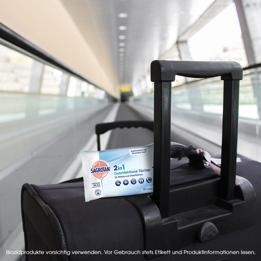 Sagrotan Desinfektionstücher - Gerueche entfernen
