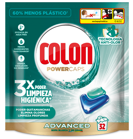 COLON TOTAL POWER GEL Caps Higiene