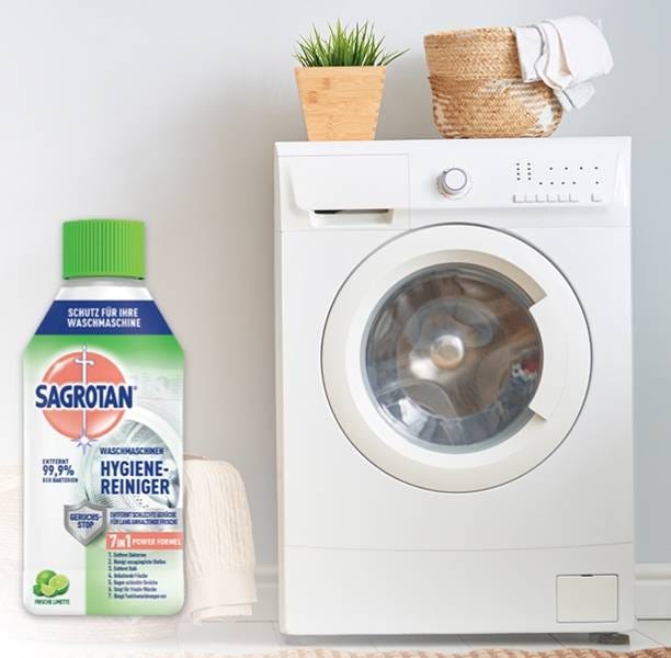 Sagrotan Waschmaschinenhygienereiniger gegen schlechte Gerüche