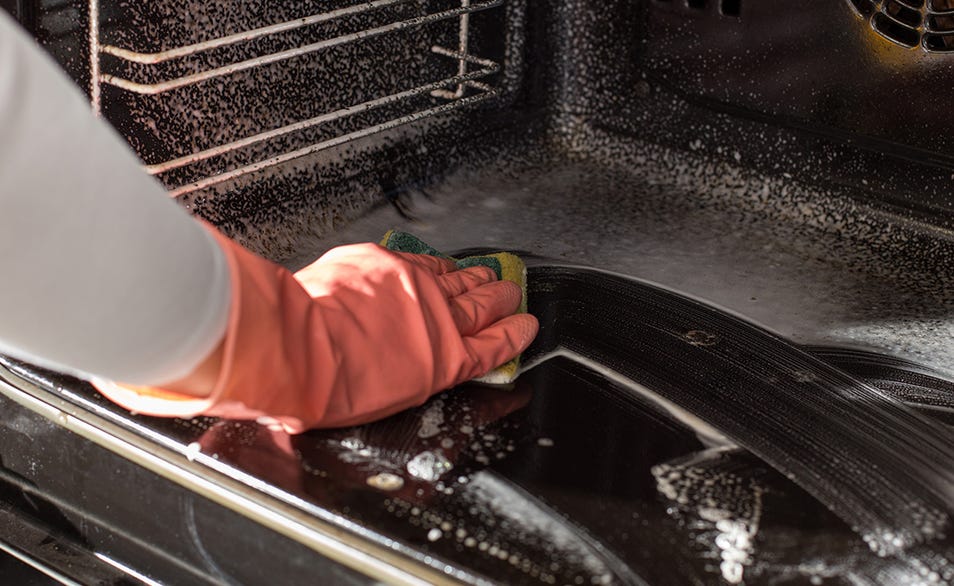 How do I clean an oven?