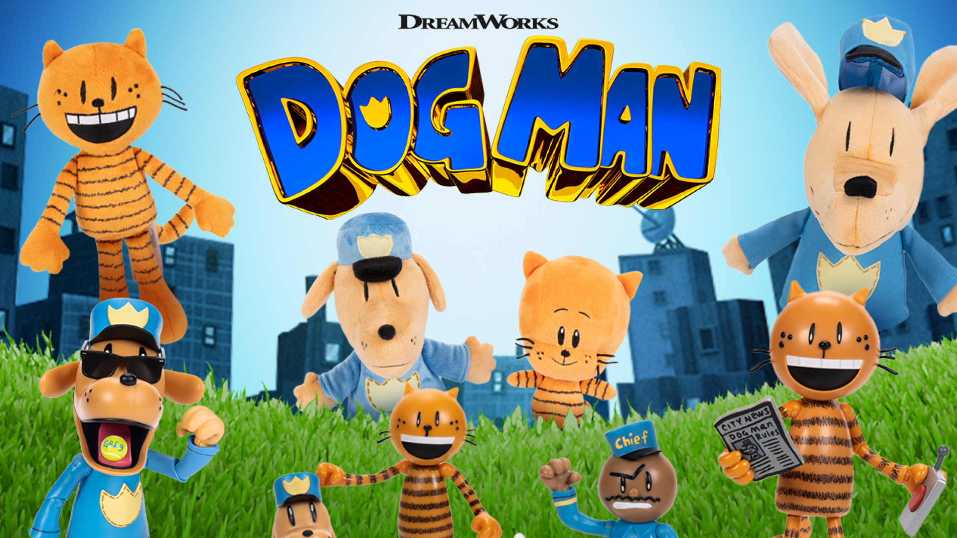 JAKKS Pacific Launches Toy Line for 'Dog Man' Movie