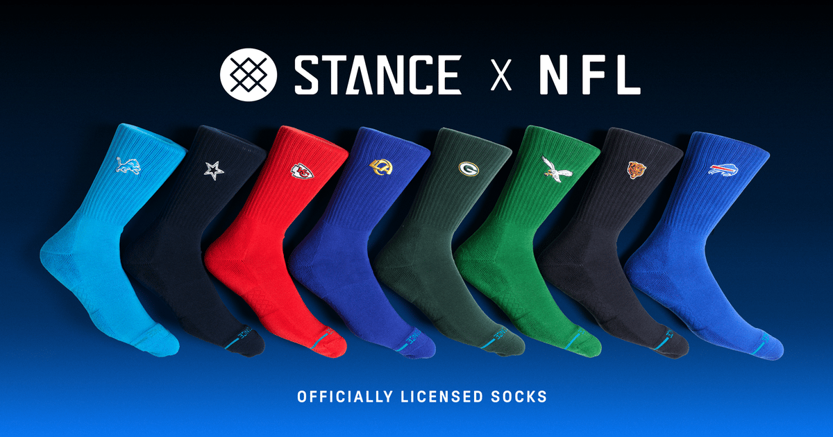 Stance Signs Multi-Year NFL Licensing Deal for Socks, Underwear
